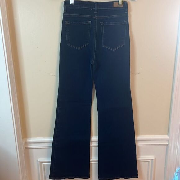Lola Premium Flare Dark Denim Jean - Picture 3 of 8